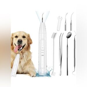 New! Unused! Plaque Remover for Teeth, Dog Teeth Cleaning Kit, 3 Modes Ultrasoni
